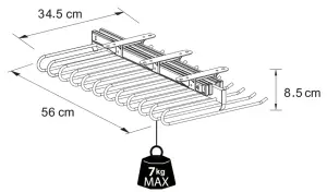 spaceo 3276007023718 Stainless Steelt