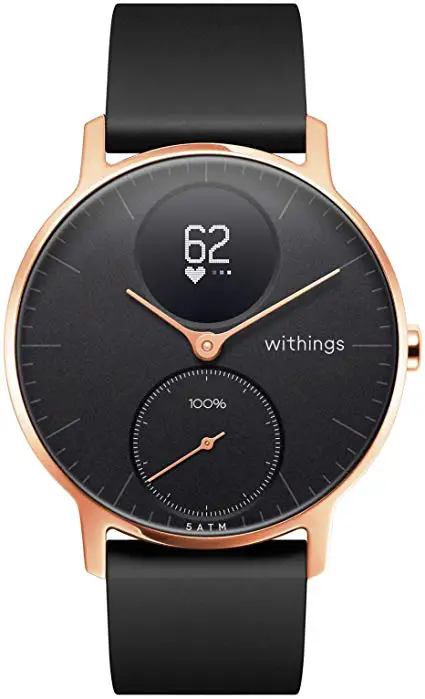 WITHINGS HWA03 1.6 inch Smartwatch Steel HR