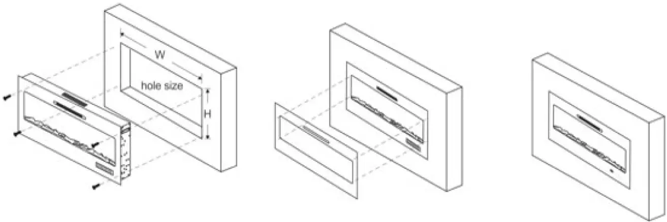 Recessed to Wall Installation 04