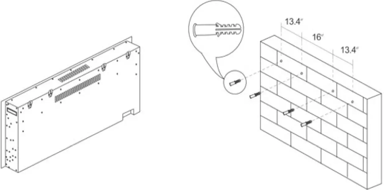 Wall Mounted Installation 01