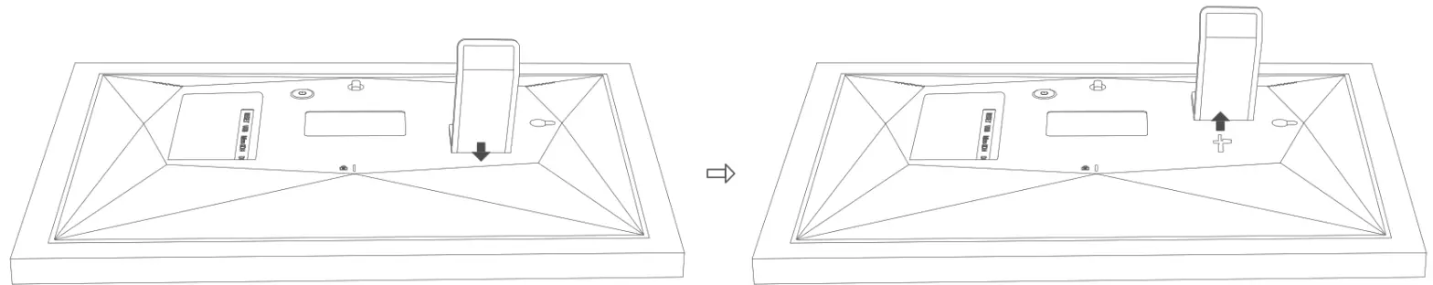 AKIYO DF810 Digital Picture Frame - for landscape 1