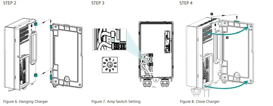 SIEMENS VersiCharge AC Electric Vehicle Charging Station fig10
