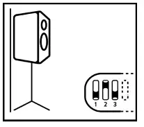 KALI LP 6 Professional Studio Monitors - Against a Wall