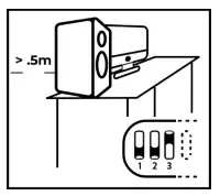 KALI LP 6 Professional Studio Monitors - Away from Walls