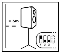 KALI LP 6 Professional Studio Monitors - Stands