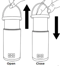 enbrighten 61749 Color Changing LED Pop Up Lantern - lantern 1