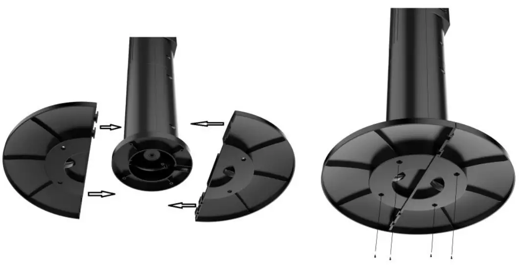 emerio TFN 1145695 Tower Fan 35W - ASSEMBLY