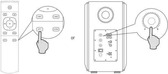 Optical / Coaxial Input