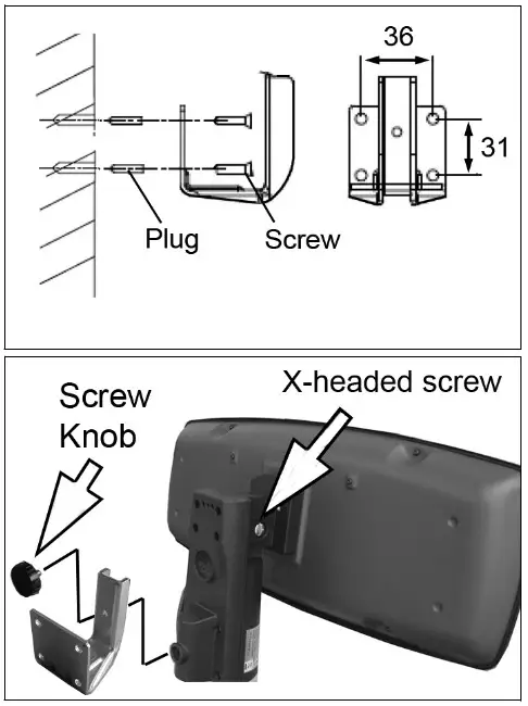 Clarke 6939004 Infrared Quartz Wall Heater- MOUNTING