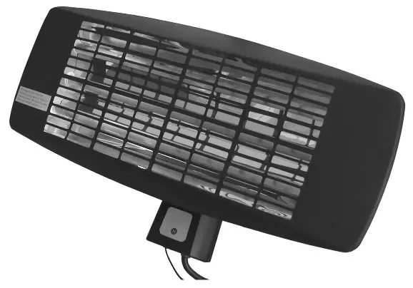 Clarke 6939004 Infrared Quartz Wall Heater