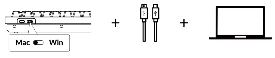 Keychron Q1 QMK Custom Mechanical Keyboard - fig