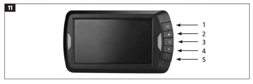 HAMRON 012441 Rear View Camera 11