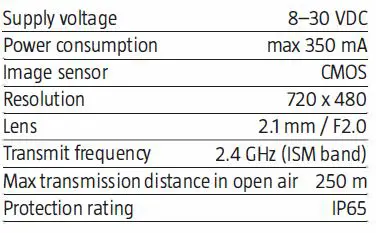 HAMRON 012441 Rear View Camera 14