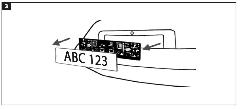 HAMRON 012441 Rear View Camera 3
