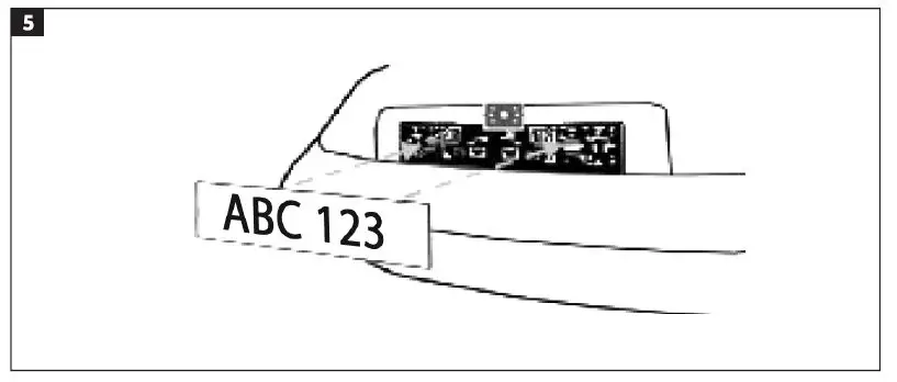 HAMRON 012441 Rear View Camera 5