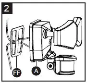 PATRIOT 356-9448 Dual Head Security Light Fig6