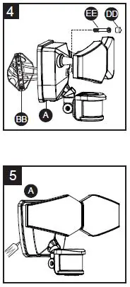 PATRIOT 356-9448 Dual Head Security Light Fig8