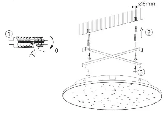 Paul Neuhaus 833128 LED Ceiling Light - fitting
