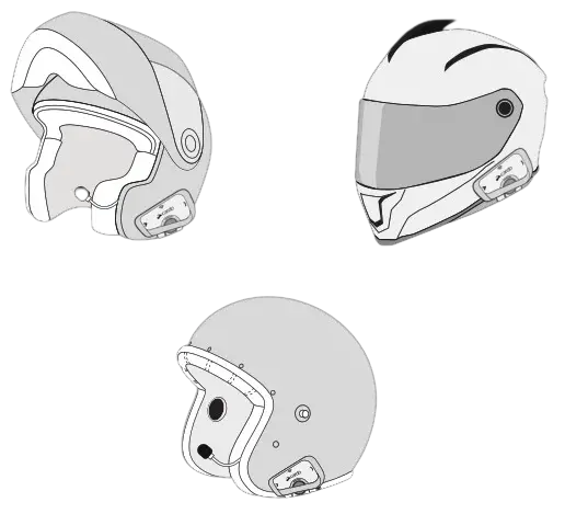 cardo FREECOM X A02 Helmet - Cover