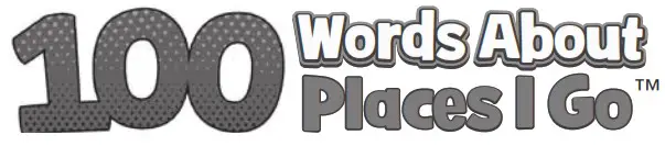 Leap Frog 80-613080 100 Word About Places I Go Book - icon