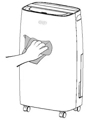 argo Clima Dry Nature 11 Dehumidifier - Use a damp