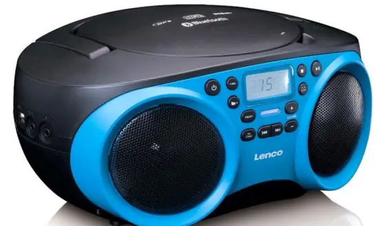 Lenco SCD-501 Portable FM Radio with CD