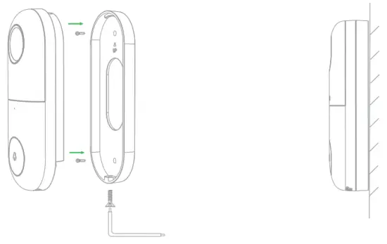 MEARI Bell 5S IP Camera - Mode 1