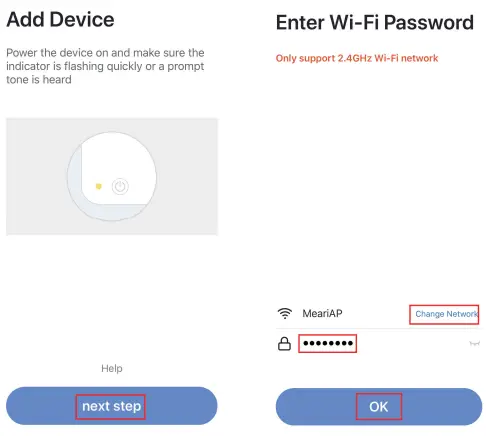 MEARI Bell 5S IP Camera - QR Code Configaration 3