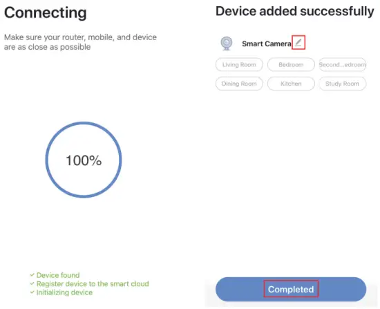 MEARI Bell 5S IP Camera - QR Code Configaration 5