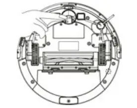Clean drive wheels and universal wheel