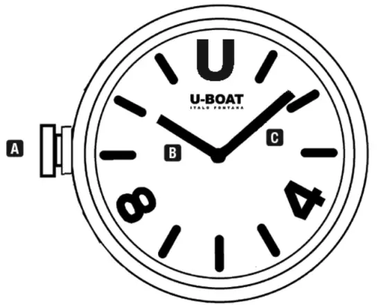 U BOAT ITALO FONTANA Smartwatch