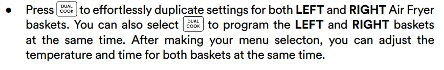 Soho SO-80 DAF Family Chef Duo User Manual - DUAL COOK