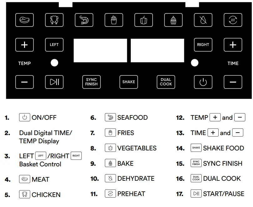 Soho SO-80 DAF Family Chef Duo User Manual - DUAL TOUCHSCREEN CONTROL