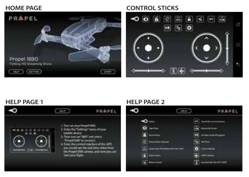Propel Flex 2.0 Drone - DETAILED APP OVERVIEW 1