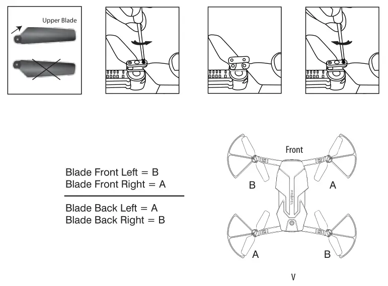 Propel Flex 2.0 Drone - REPLACING THE PROPELLER BLADES