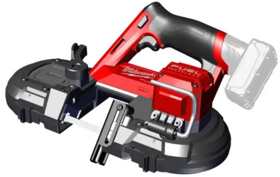 milwaukee M12 FBS64 12V Brushless Cordless Bandsaw