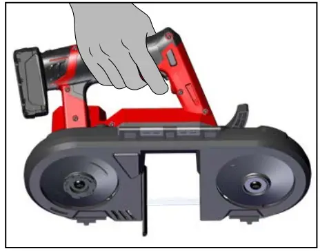 milwaukee M12 FBS64 12V Brushless Cordless Bandsaw - Fig 12