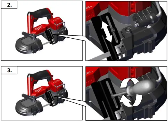 milwaukee M12 FBS64 12V Brushless Cordless Bandsaw - Fig 4