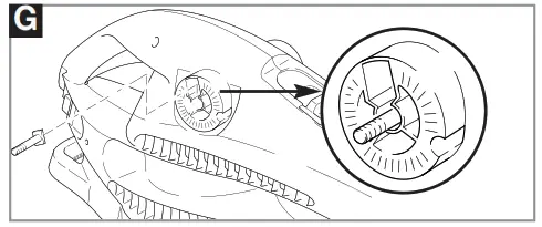Flymo Gardenvac 2700 4 In 1 Electric Vacuum - Fitting