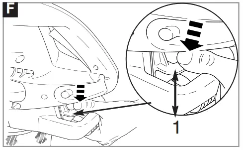 Flymo Gardenvac 2700 4 In 1 Electric Vacuum - bag frame 1