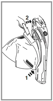 Flymo Gardenvac 2700 4 In 1 Electric Vacuum - disconnect2