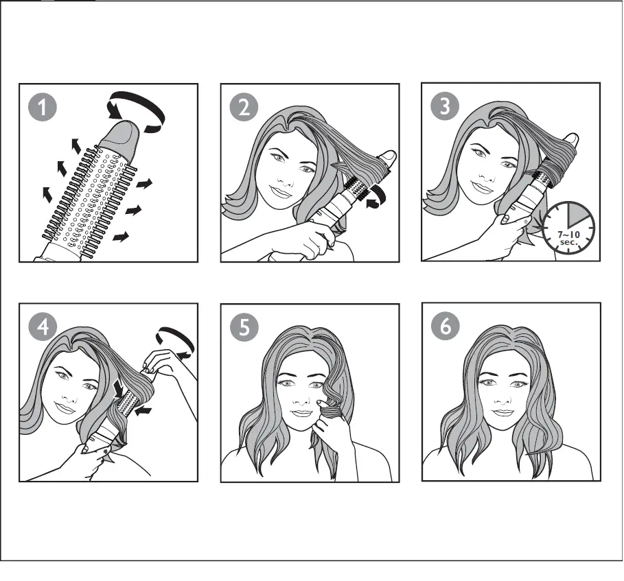 PHILIPS- HP8660- Air -Styler- 4