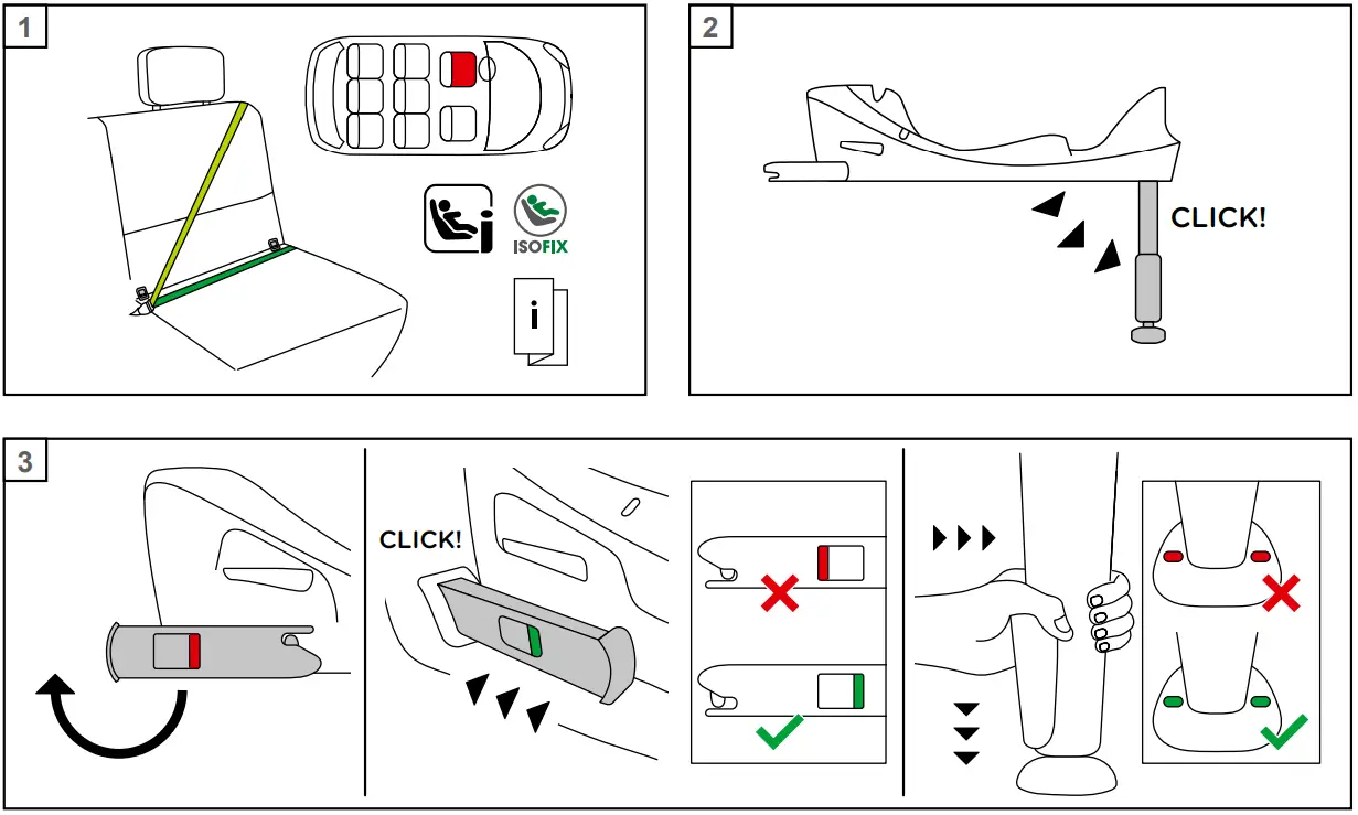 cybex 521003065 Base One - FIG 1
