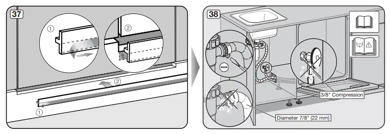 miele (885 mm) XXL built in dishwashers - parts 11