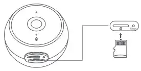 Installing a MicroSD card