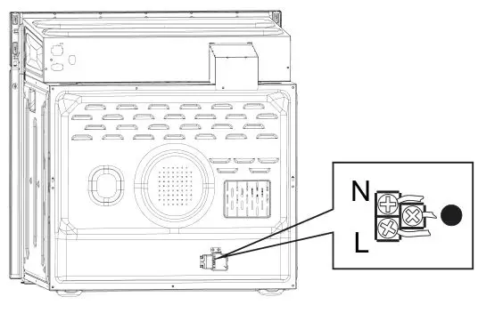 Inventum IOC6070GK inbouw oven - ELECTRICAL CONNECTION