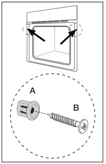 Inventum IOC6070GK inbouw oven - THE FITTING OF THE APPLIANCE
