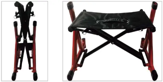 OasisSpace OS 28HFK UW 9209 Stand Up Rollator Walker - Fig 1