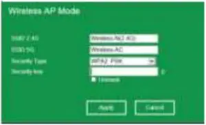 Configuring Wireless AP Mode Inductions
