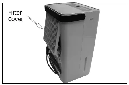 CLEANING THE AIR FILTER 